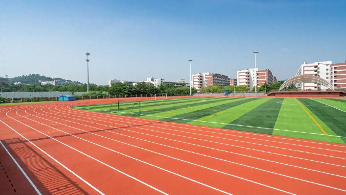 绍兴市硅PU材料塑胶跑道 - 方案
